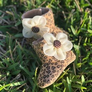 Leopard Print boots